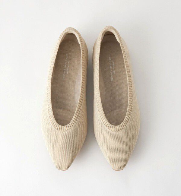 UNITED ARROWS green label relaxing「ウェルネス ニット フラットシューズ -撥水・ウォッシャブル-」|ローファー|