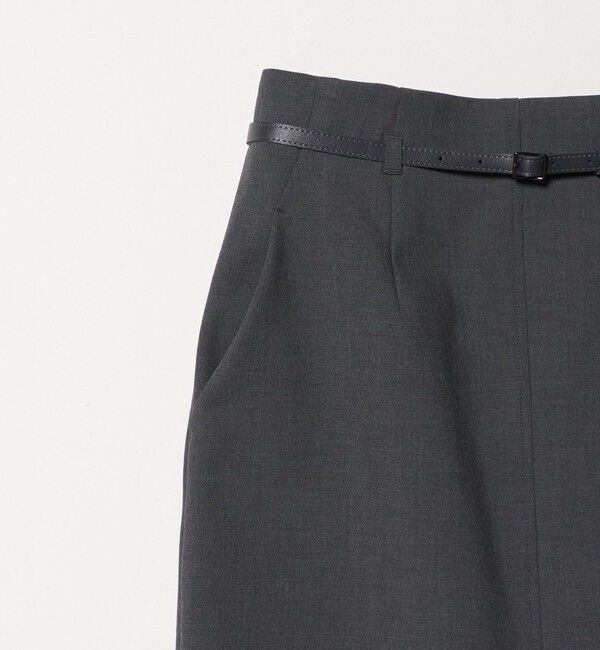 UNITED ARROWS green label relaxing「ダブルクロス タイト スカート ウォッシャブル ストレッチ」|タイト|