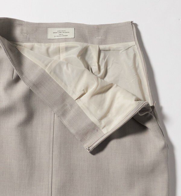UNITED ARROWS green label relaxing「ダブルクロス タイト スカート ウォッシャブル ストレッチ」|タイト|