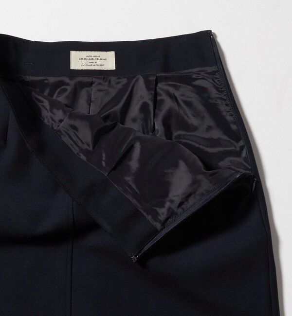 UNITED ARROWS green label relaxing「ダブルクロス タイト スカート ウォッシャブル ストレッチ」|タイト|