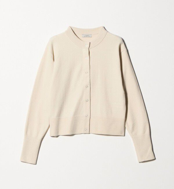 UNITED ARROWS green label relaxing「モールヤーン クルーネック カーディガン ウォッシャブル」|カーディガン|OFF WHITE