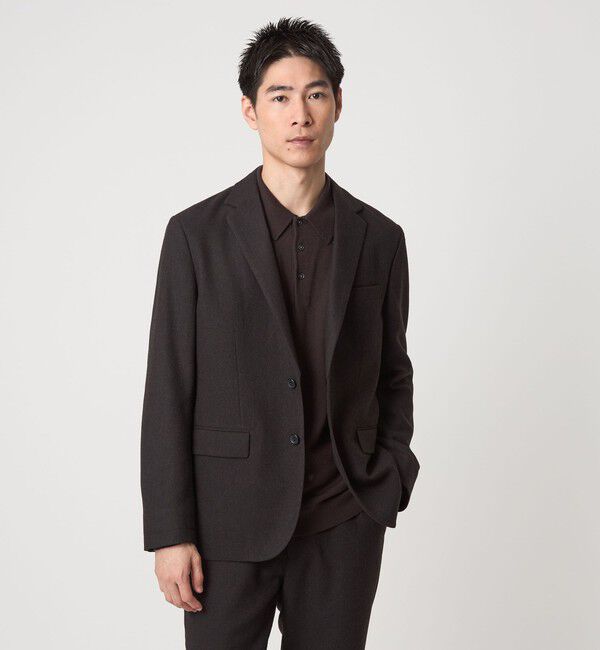 UNITED ARROWS green label relaxing「ウォッシャブル ホームスパン ナロー ジャケット -ストレッチ-」|テーラードジャケット|