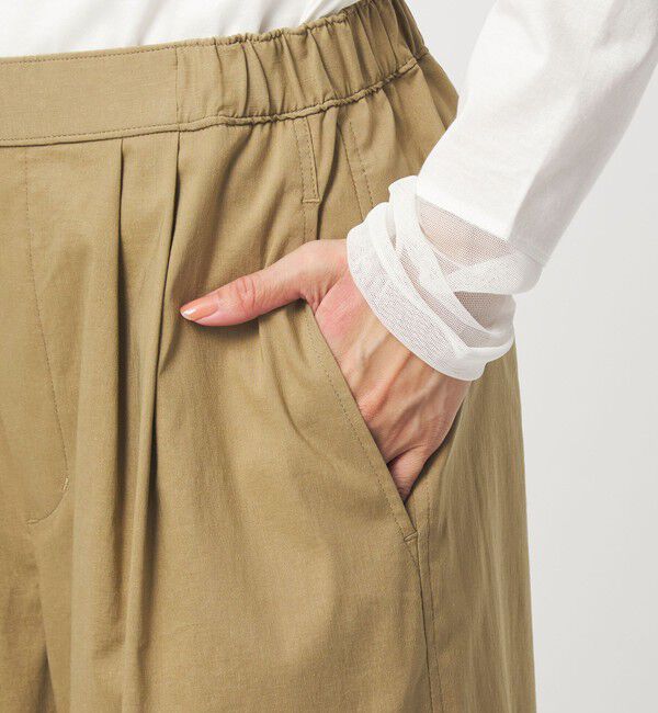 UNITED ARROWS green label relaxing「［size SHORT/TALLあり］オルマイ LI/MIX ワイド パンツ」|その他|