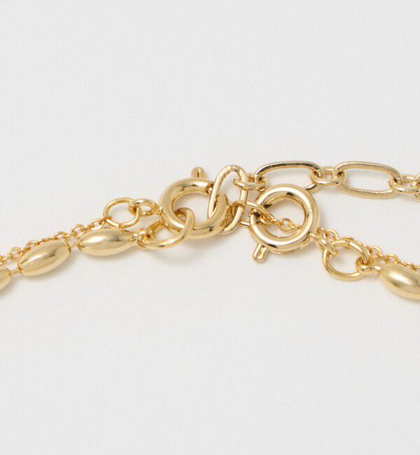 UNITED ARROWS green label relaxing「2連チェーン ポコポコチャーム ネックレス」|ネックレス|