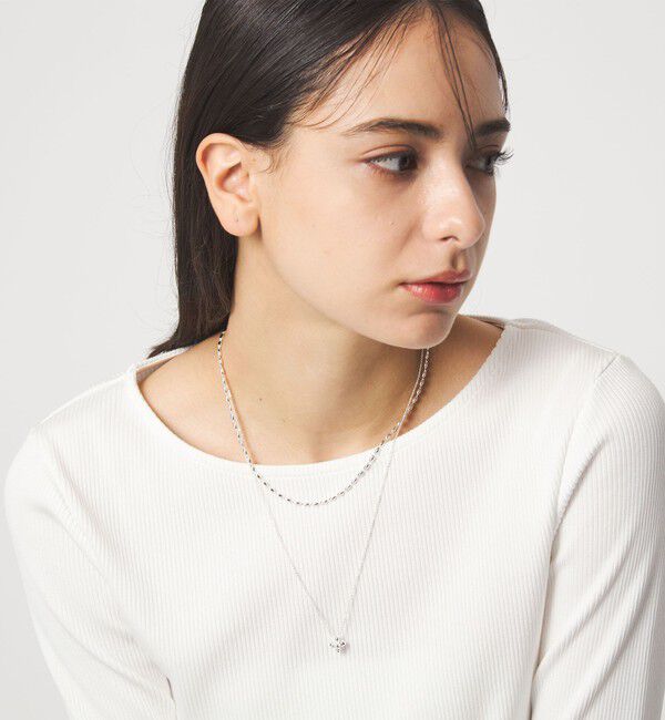 UNITED ARROWS green label relaxing「2連チェーン ポコポコチャーム ネックレス」|ネックレス|