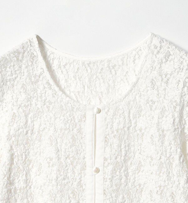 UNITED ARROWS green label relaxing「＜SEASONAL COLLECTION＞2WAY  レース カーディガン」|カーディガン|