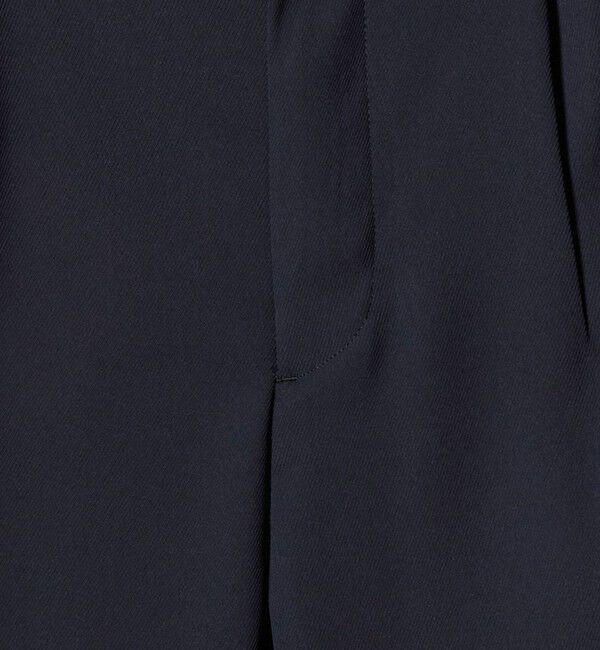 BEAUTY&YOUTH UNITED ARROWS「トリコチン ポリエステル 1プリーツ テーパードパンツ NO.5 セットアップ対応」|チノ|