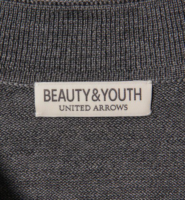 BEAUTY&YOUTH UNITED ARROWS「SUPER130 ウール ポロニット ウォッシャブル」|ニット・セーター|