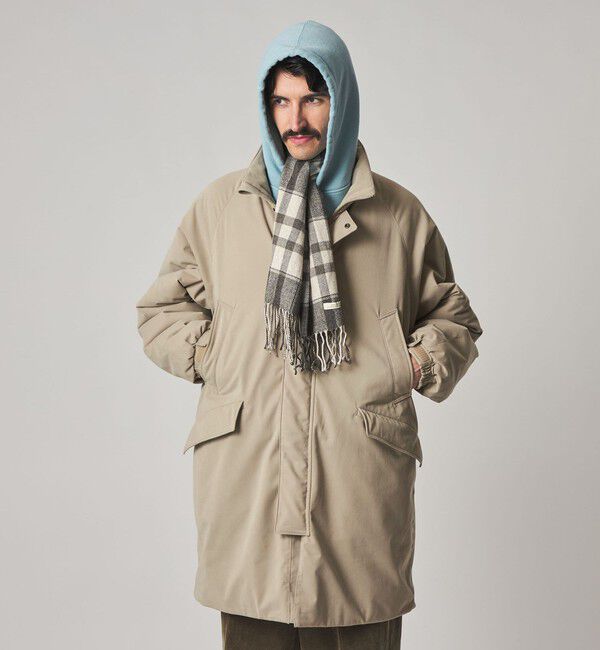 STEVEN ALAN「＜Steven Alan＞ ブラッシュド パデッド スタンド コート」|ミリタリー・モッズコート|
