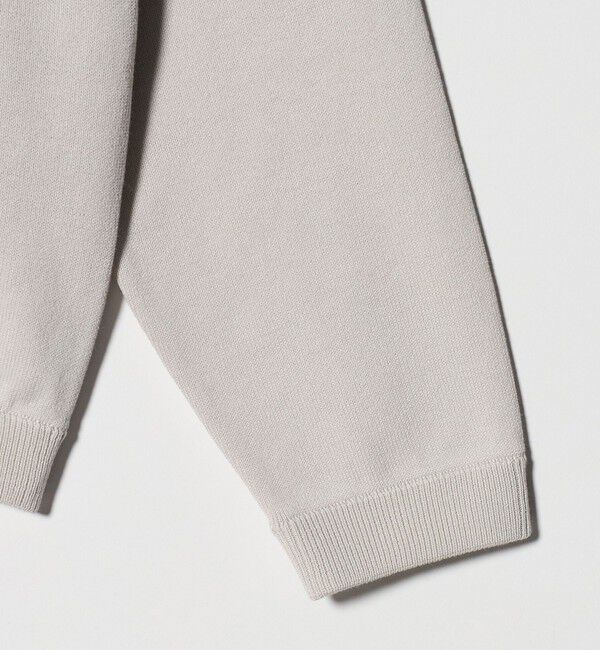 BEAUTY&YOUTH UNITED ARROWS「デオドラント ジャケット ネック ロングスリーブ ニット 抗菌防臭 ウォッシャブル」|ニット・セーター|