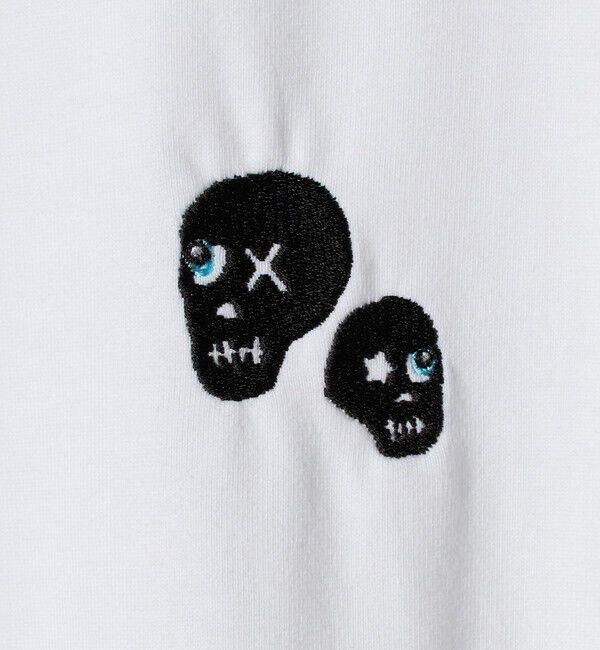 BEAUTY&YOUTH UNITED ARROWS「＜ESPOIR＞Skull EMB Tシャツ」|Tシャツ・カットソー|
