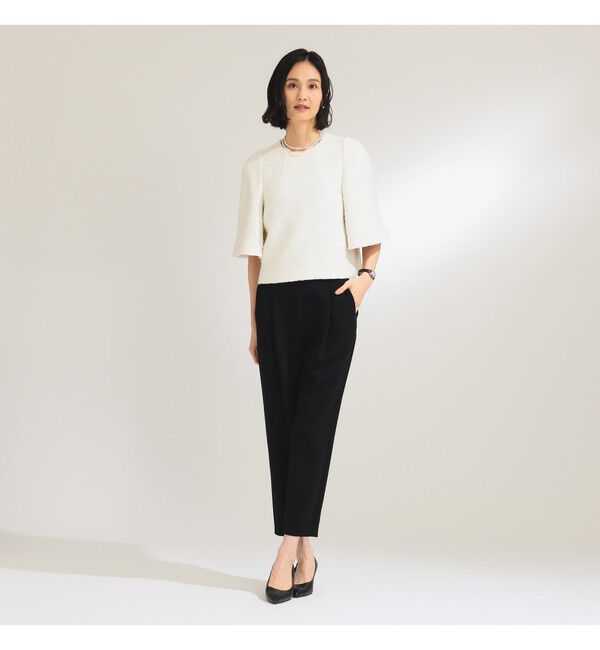 Demi-Luxe BEAMS 「トリアセ 1タック パンツ＊」|スラックス|