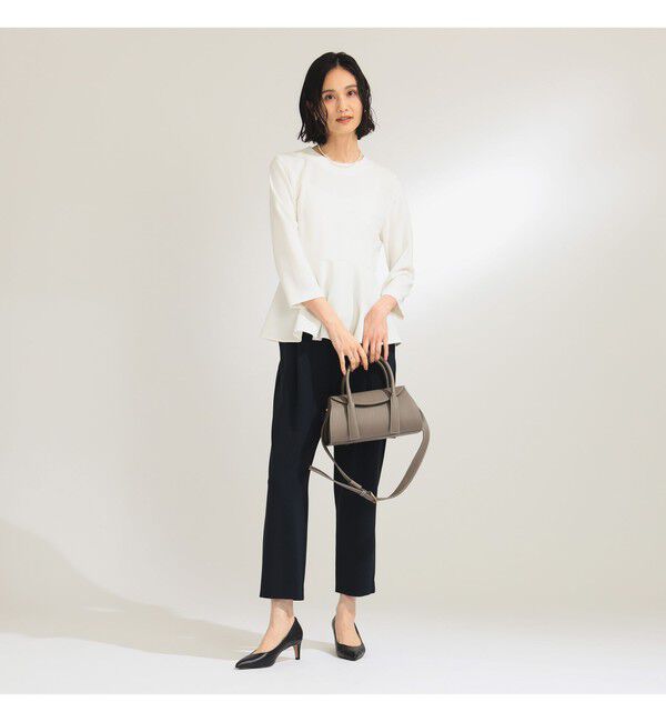 Demi-Luxe BEAMS 「トリアセ 1タック パンツ＊」|スラックス|