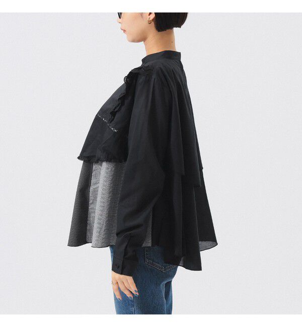 BEAMSBOY「【別注】TORI-TO / レイヤード シャツ」|シャツ・ブラウス|