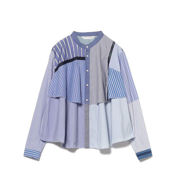 BEAMSBOY「【別注】TORI-TO / レイヤード シャツ」|シャツ・ブラウス|