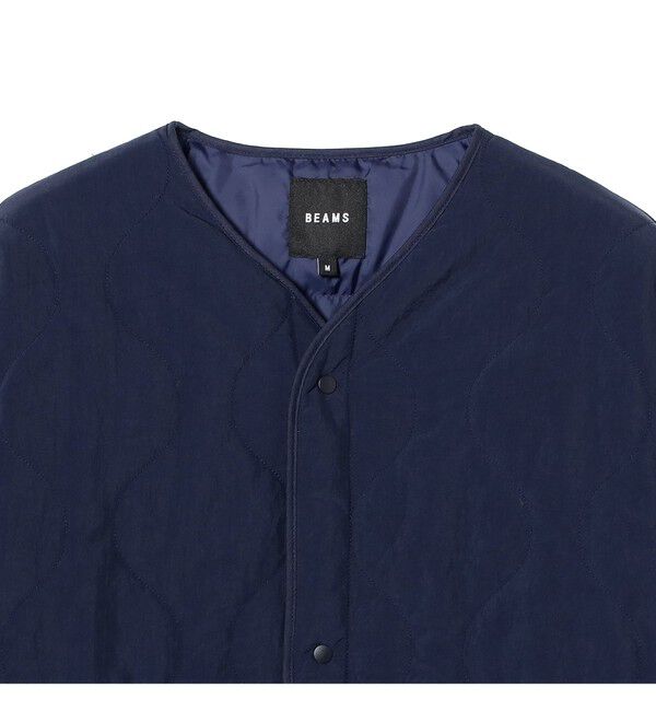 BEAMS「ダウン ミリタリー ライナージャケット」|ブルゾン・スタジャン|