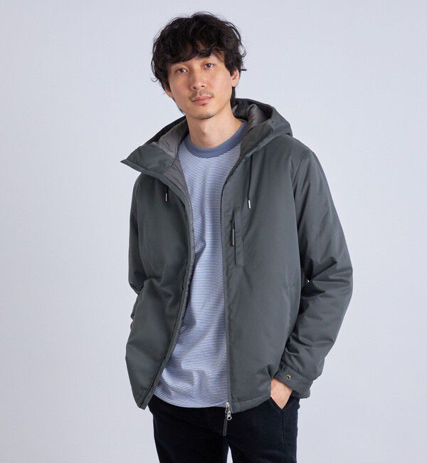 SHIPS any「SHIPS any:  ユーティリティー ZIPポケット 中綿マウンテンパーカー 24FW◇」|ブルゾン・スタジャン|