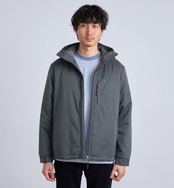 SHIPS any「SHIPS any:  ユーティリティー ZIPポケット 中綿マウンテンパーカー 24FW◇」|ブルゾン・スタジャン|