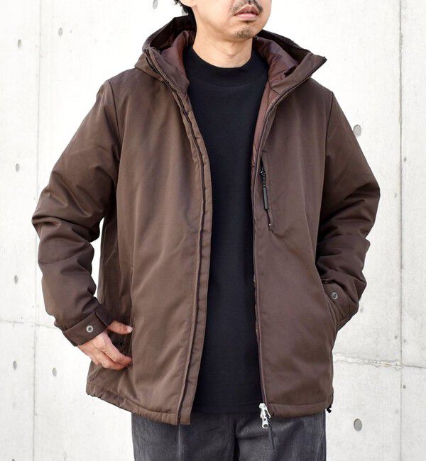 SHIPS any「SHIPS any:  ユーティリティー ZIPポケット 中綿マウンテンパーカー 24FW◇」|ブルゾン・スタジャン|