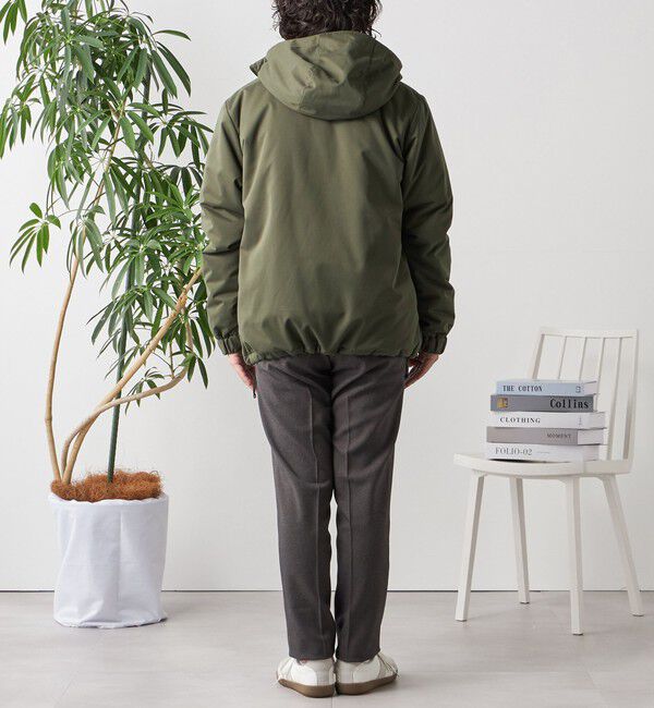 SHIPS any「SHIPS any:  ユーティリティー ZIPポケット 中綿マウンテンパーカー 24FW◇」|ブルゾン・スタジャン|