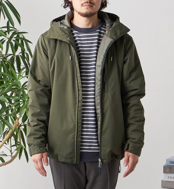 SHIPS any「SHIPS any:  ユーティリティー ZIPポケット 中綿マウンテンパーカー 24FW◇」|ブルゾン・スタジャン|