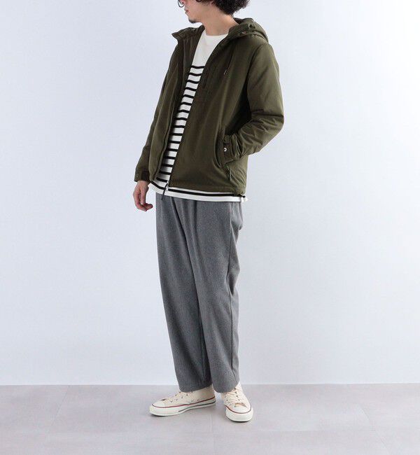 SHIPS any「SHIPS any:  ユーティリティー ZIPポケット 中綿マウンテンパーカー 24FW◇」|ブルゾン・スタジャン|