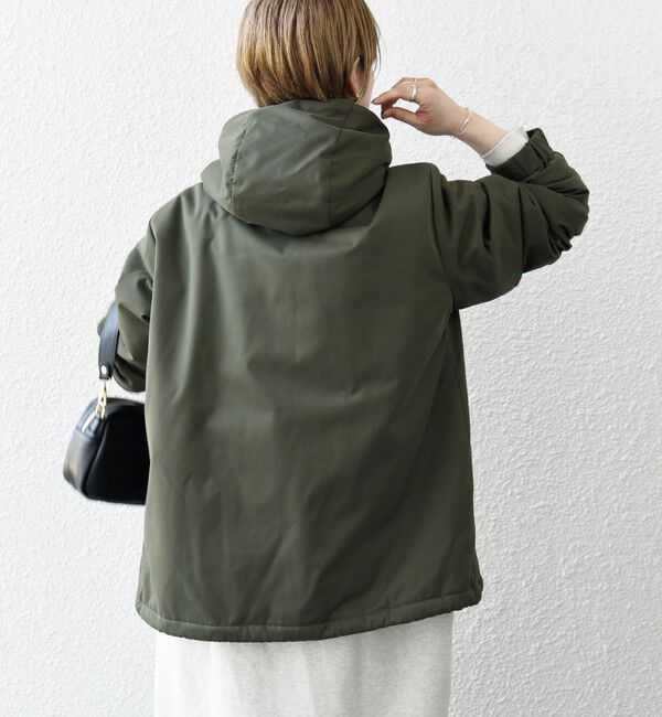 SHIPS any「SHIPS any:  ユーティリティー ZIPポケット 中綿マウンテンパーカー 24FW◇」|ブルゾン・スタジャン|