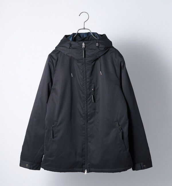 SHIPS any「SHIPS any:  ユーティリティー ZIPポケット 中綿マウンテンパーカー 24FW◇」|ブルゾン・スタジャン|ダークブルー