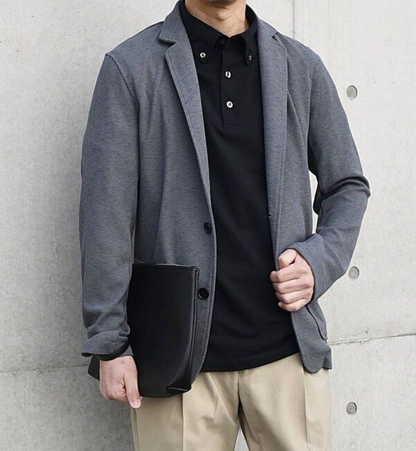 SHIPS any「SHIPS any:〈洗濯機可能〉ライト ニット ジャケット 25SS◇」|テーラードジャケット|