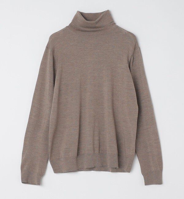 SHIPS「SHIPS: HANDFRAME 16ゲージ タートルネック ニット」|ニット・セーター|