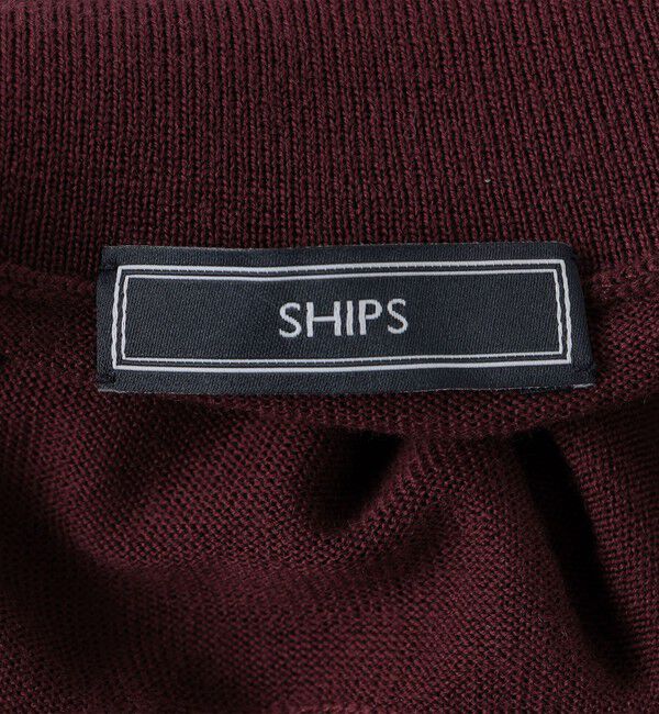 SHIPS「SHIPS: HANDFRAME 16ゲージ タートルネック ニット」|ニット・セーター|