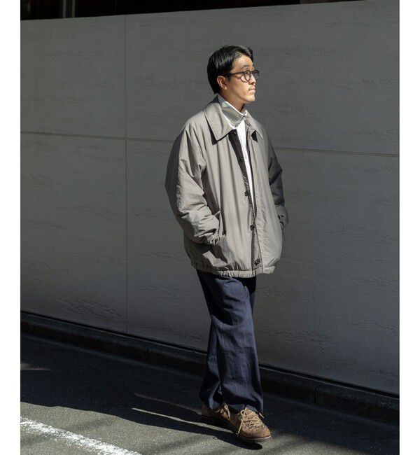 SHIPS「SHIPS:〈撥水〉Thinsulate 中綿 ハリントンジャケット」|ブルゾン・スタジャン|