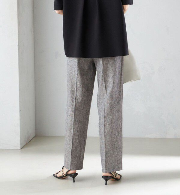 SHIPS for women「〈手洗い可能〉コットン リネン イージー テーパード パンツ」|その他|