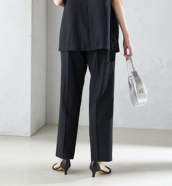 SHIPS for women「〈手洗い可能〉コットン リネン イージー テーパード パンツ」|その他|