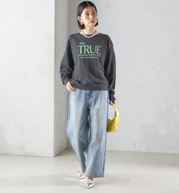 SHIPS for women「〈洗濯機可能〉パッチワーク デニム」|デニム|