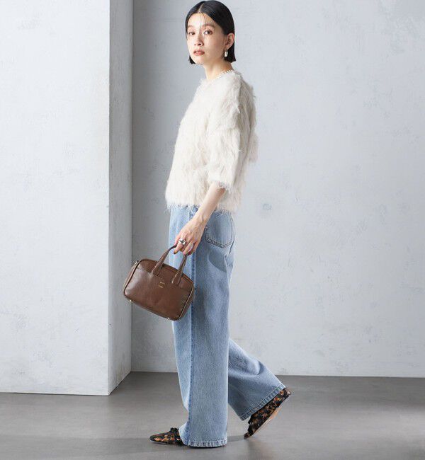 SHIPS for women「〈洗濯機可能〉パッチワーク デニム」|デニム|