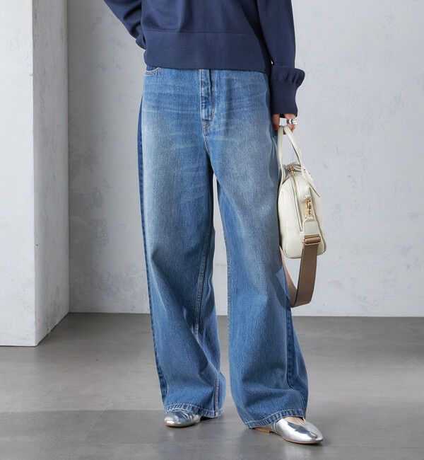 SHIPS for women「〈洗濯機可能〉パッチワーク デニム」|デニム|