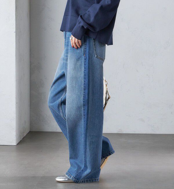 SHIPS for women「〈洗濯機可能〉パッチワーク デニム」|デニム|