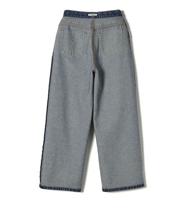 SHIPS for women「〈洗濯機可能〉パッチワーク デニム」|デニム|