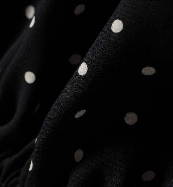 SHIPS for women「〈手洗い可能/接触冷感〉アムンゼン ドット ドルマン ブラウス」|シャツ・ブラウス|