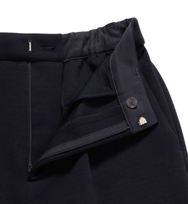 SHIPS for women「〈洗濯機可能 / セレモニー対応可〉ポリエステル レーヨン ダンボール ストレート パンツ」|その他|