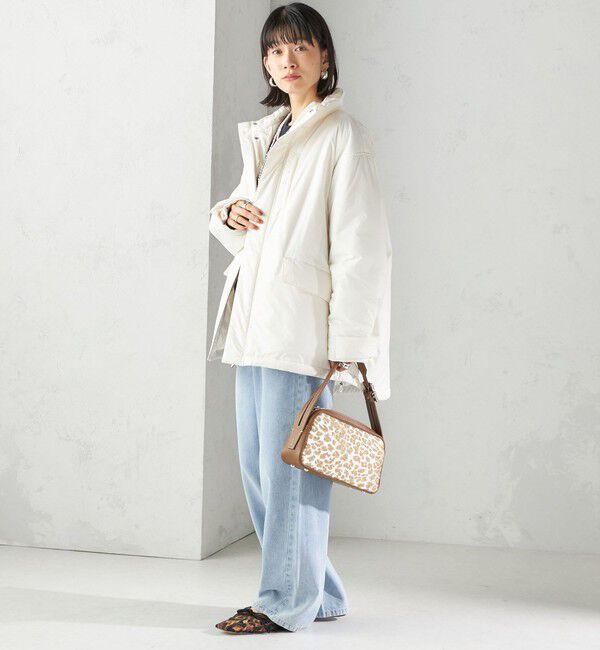 SHIPS for women「〈手洗い可能〉IMBOTEX 中綿 ミディ ジャケット」|その他|