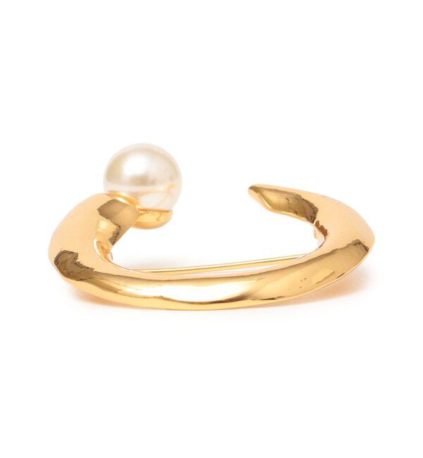 SHIPS for women「ニュアンス パール モチーフ ブローチ」|ブローチ・コサージュ|