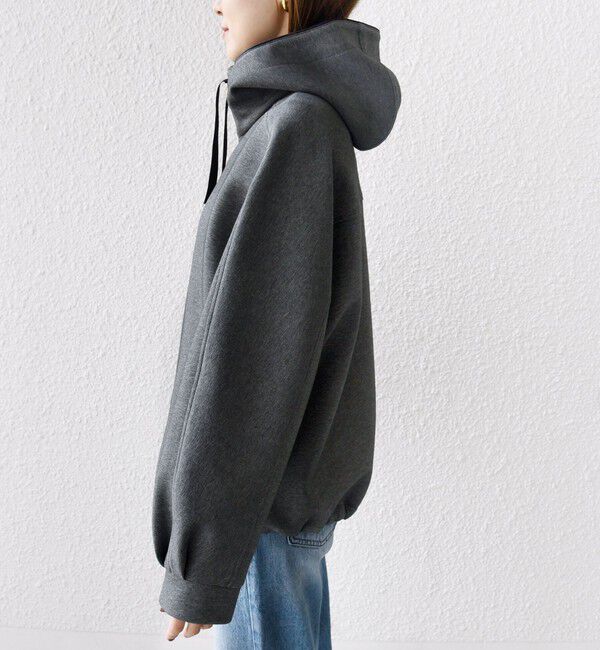 SHIPS for women「【WEB限定】〈手洗い可能〉ダンボール ダブルジップ フーディー 2」|パーカー|