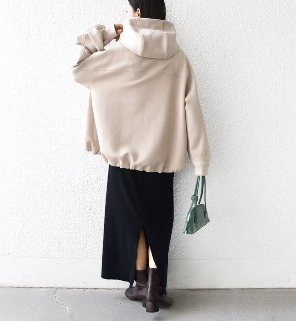 SHIPS for women「【WEB限定】〈手洗い可能〉ダンボール ダブルジップ フーディー 2」|パーカー|