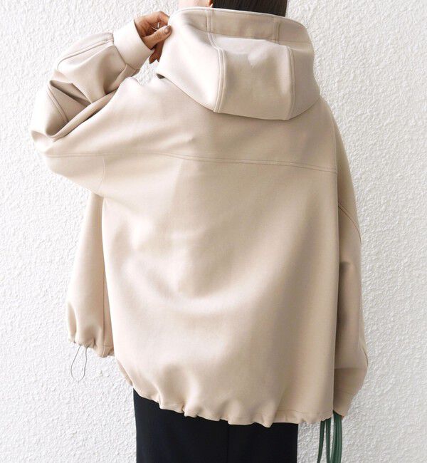 SHIPS for women「【WEB限定】〈手洗い可能〉ダンボール ダブルジップ フーディー 2」|パーカー|