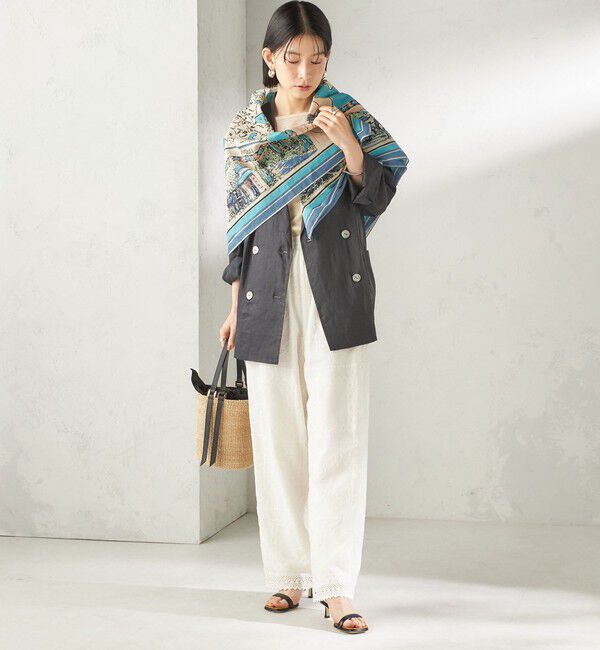 SHIPS for women「BINDU: スカーフ 100&times;100」|バンダナ・スカーフ|