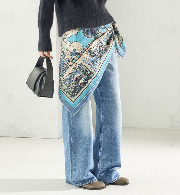 SHIPS for women「BINDU: スカーフ 100&times;100」|バンダナ・スカーフ|