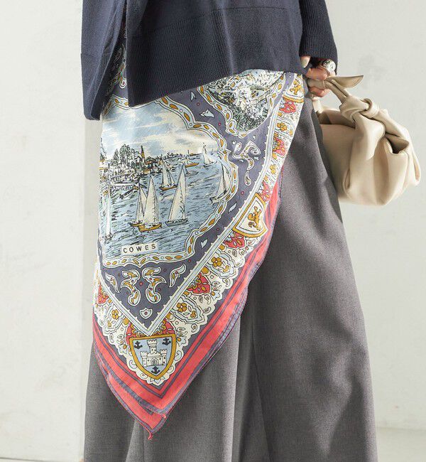 SHIPS for women「BINDU: スカーフ 100&times;100」|バンダナ・スカーフ|