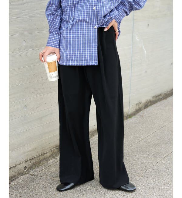 OUTDOOR PRODUCTS Usual Things「≪予約≫トロイージーパンツ」|スラックス|ブラック